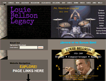 Tablet Screenshot of louiebellson.info